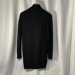 PIECEPACE レディース ニット カーディガン 羽織 M シンプル黒 の画像