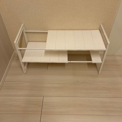 商談中)ニトリ/シンク下伸縮ラックの画像