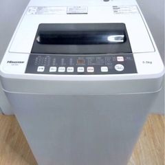 (送料無料) 2020年 極美品 5.5kg 洗濯機 立体シャワ...