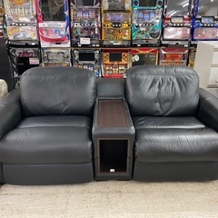【愛品館 江戸川店】本革 2P電動リクライニングソファ NITORI（ニトリ）の画像