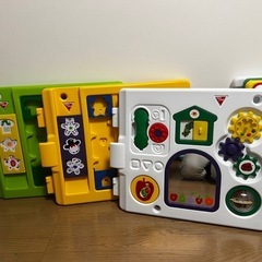 ベビーサークル　はらぺこあおむし　拡張パネル　スマートマットセット　の画像