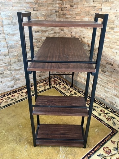 メーカー不明　パソコンデスク　机　横幅約100cm高さ約101cm 奥行き約40cm