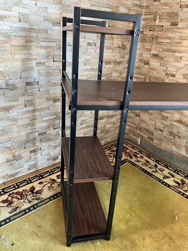 メーカー不明　パソコンデスク　机　横幅約100cm高さ約101cm 奥行き約40cm