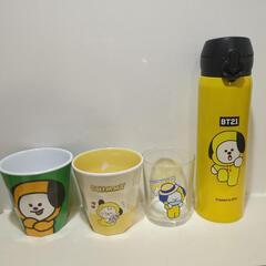 BTS BT21 CHIMMY コップ 水筒 セット 