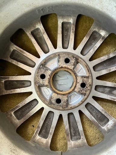 スズキ　純正アルミホイール　タイヤ付き　155/65R14