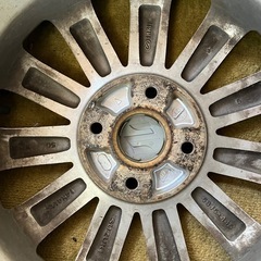 スズキ　純正アルミホイール　タイヤ付き　155/65R14の画像