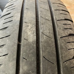 スズキ　純正アルミホイール　タイヤ付き　155/65R14の画像