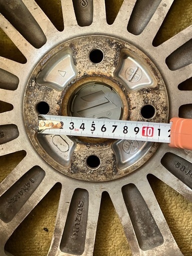 スズキ　純正アルミホイール　タイヤ付き　155/65R14