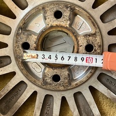 スズキ　純正アルミホイール　タイヤ付き　155/65R14の画像