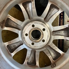 マキシライト　RH アルミホイール　タイヤ付き　225/45R17 の画像