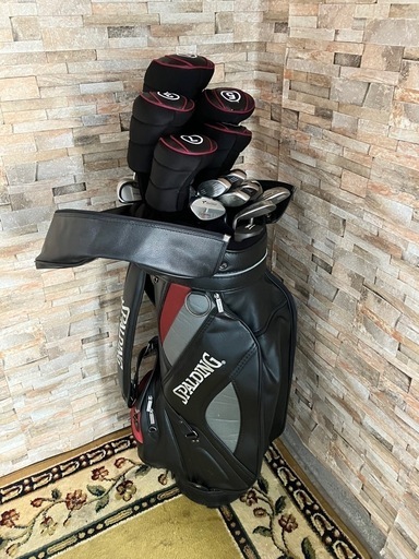 SPALDING ゴルフクラブセット　ゴルフバッグ