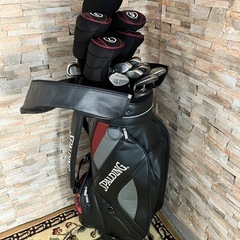 SPALDING ゴルフクラブセット　ゴルフバッグ　