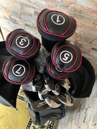 SPALDING ゴルフクラブセット　ゴルフバッグ　