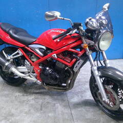 SUZUKI バンディット400-V2 赤 格安提供車 エンジン...