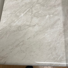 ホワイト 木製 キッチンカウンター 幅120cmの画像