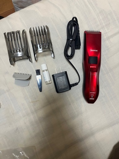 充電式電動バリカン\n
