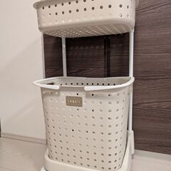 ランドリーラック　バスケット