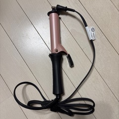 ヘアアイロン　カール　ピンク　テスコム