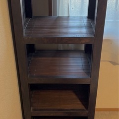 ★バリ家具★4段バンブーキャビネット