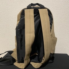 エヘカソポ ベージュ キャンバス リュックの画像