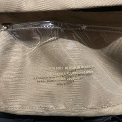 エヘカソポ ベージュ キャンバス リュックの画像