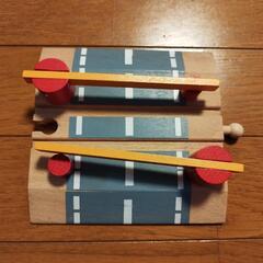 木製おもちゃ　汽車レールセット　の画像