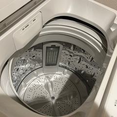 洗濯機(アイリスオーヤマITW-60A01-W)の画像