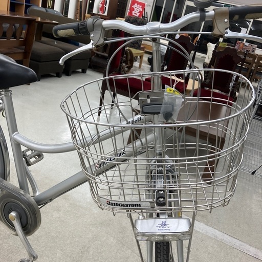 K2502-147 配送不可 BRIDGESTONE シティサイクル 自転車 Albelt 鍵付き