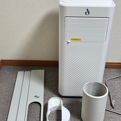 工事不要の簡単設置できる窓付きエアコン
