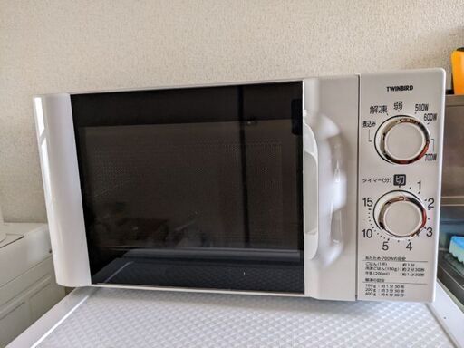 ツインバード　電子レンジ　2024年製造