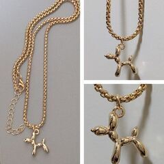 ステンレス製/バルーンドッグネックレス②（新品）の画像