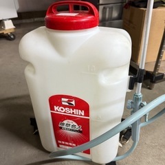 噴霧器　工進　電池式　除草剤10ℓ