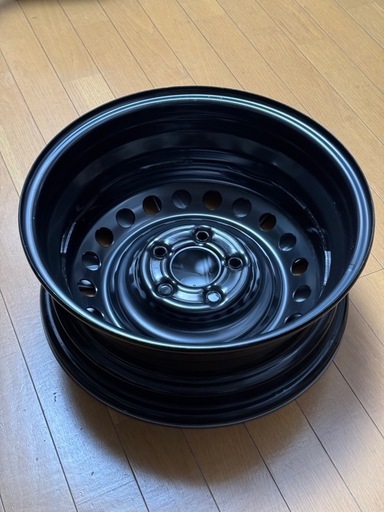 新車外し
日産セレナC28スティールホイール＆ホイールカバー