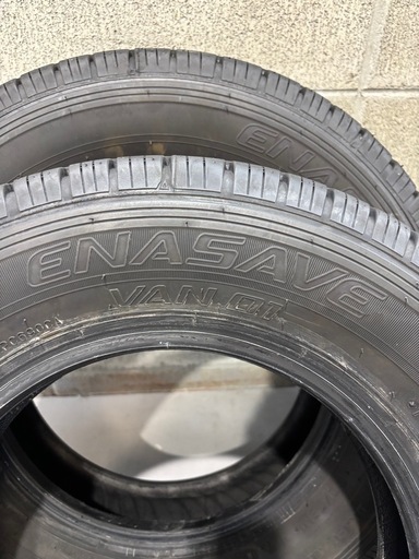 軽バン　新車外し　ダンロップ　ENASAVE VAN01 