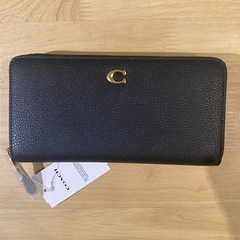 コーチ　アコーディオンブラック長財布④【新品未使用】の画像
