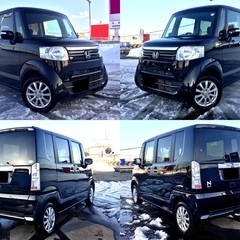 ★緊急投稿！★最安保証！★禁煙車！★H28年式！★ホンダ★N-BOX★後期型！★4WD！★車検2年付き！★夏冬タイヤ付き！★大人気のブラック！★アイドリングストップ！★プッシュスタート★ピクニックテーブル！★サンシェード！★各種クレジットカード可！★全国激安陸送可能！の画像