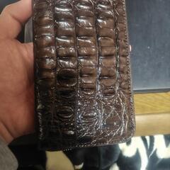 ワニ皮 財布 新品未使用の画像