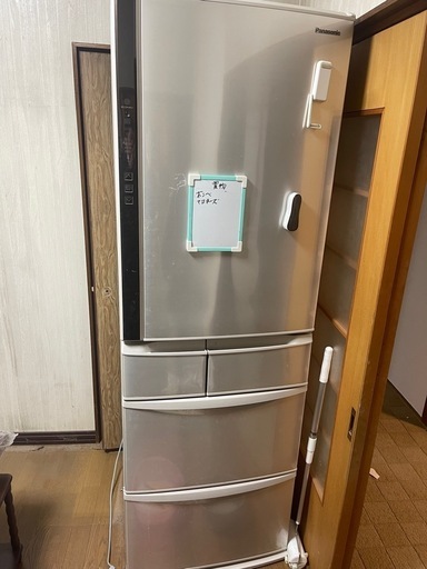2019年式 406L 5ドア冷蔵庫 パナソニック NR-E414V Panasonic
