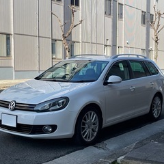 VWゴルフヴァリアント2.0TSIスポーツライン車検8年10月ま...