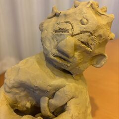 ★味わいのあるオブジェ★仏像？★縄文土器？★17センチほどの画像