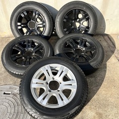 値下げしました　ジムニー　jb23 アルミホイールセット