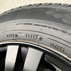 値下げしました　ジムニー　jb23 アルミホイールセットの画像