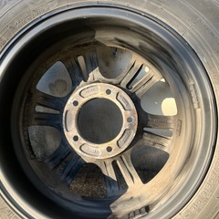 値下げしました　ジムニー　jb23 アルミホイールセットの画像