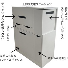 【3/23まで】定価24,990円dinos×コジマジックお片付けワゴンの画像