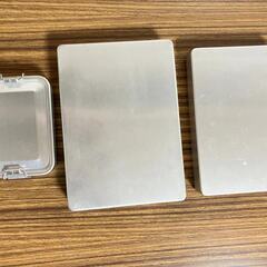 昭和レトロ　アルミ弁当箱大・小２個セット＋ケース1個　箸付き　お...