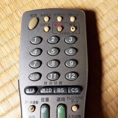 シャープ AQUOS 純正リモコンジャンク扱いの画像