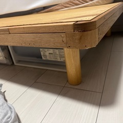 無印　ベッドフレームの画像