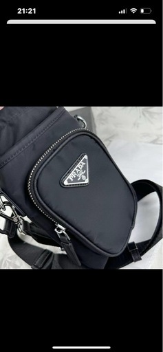 PRADA プラダ スマホショルダー ショルダーバッグ ブラック