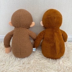 おさるのジョージ ぬいぐるみ セットの画像