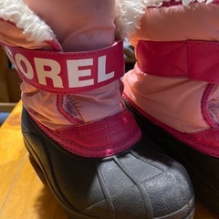 ソレルブーツ17cm 　の画像